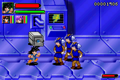 Dragon Ball Z Buu's Fury / GT Transformation screenshot 3 for GameBoy Advance